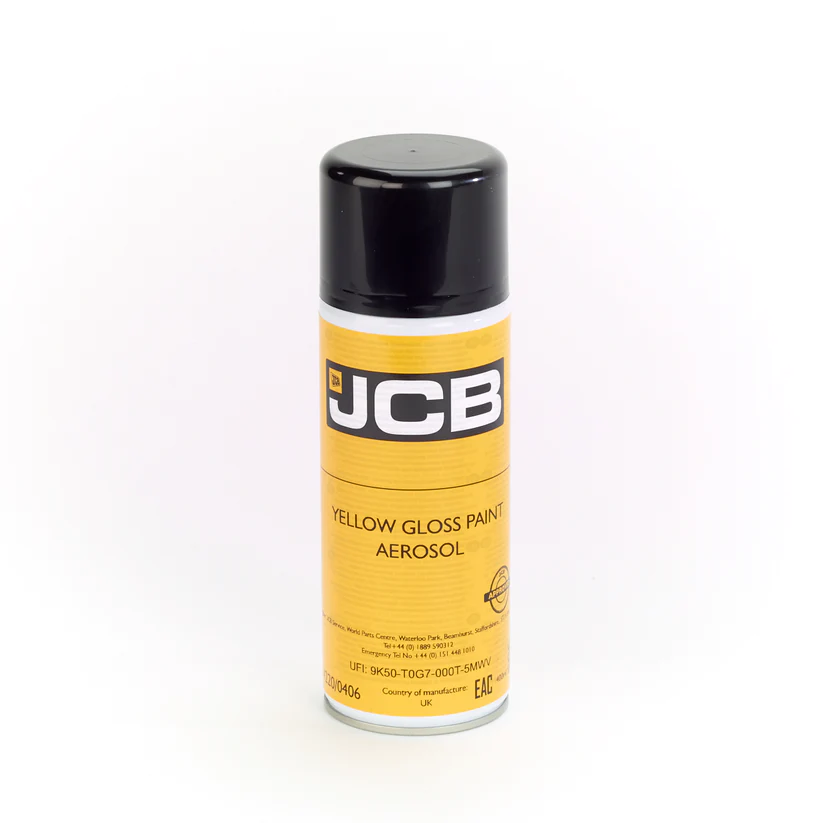 BOMBE AEROSOL PEINTURE JAUNE JCB REF 4220/0406